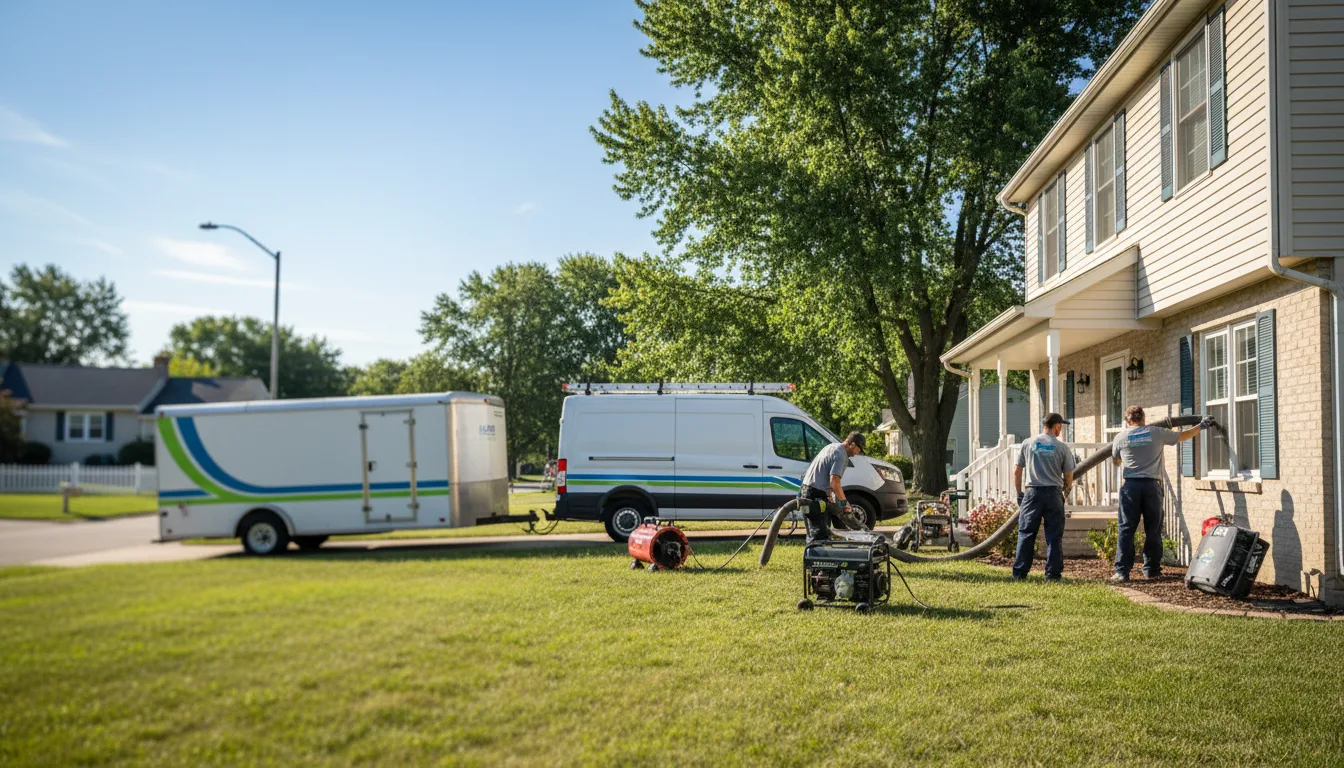 Flooded Basement Restoration And Cleanup With Repair in Nortonville, KY near me